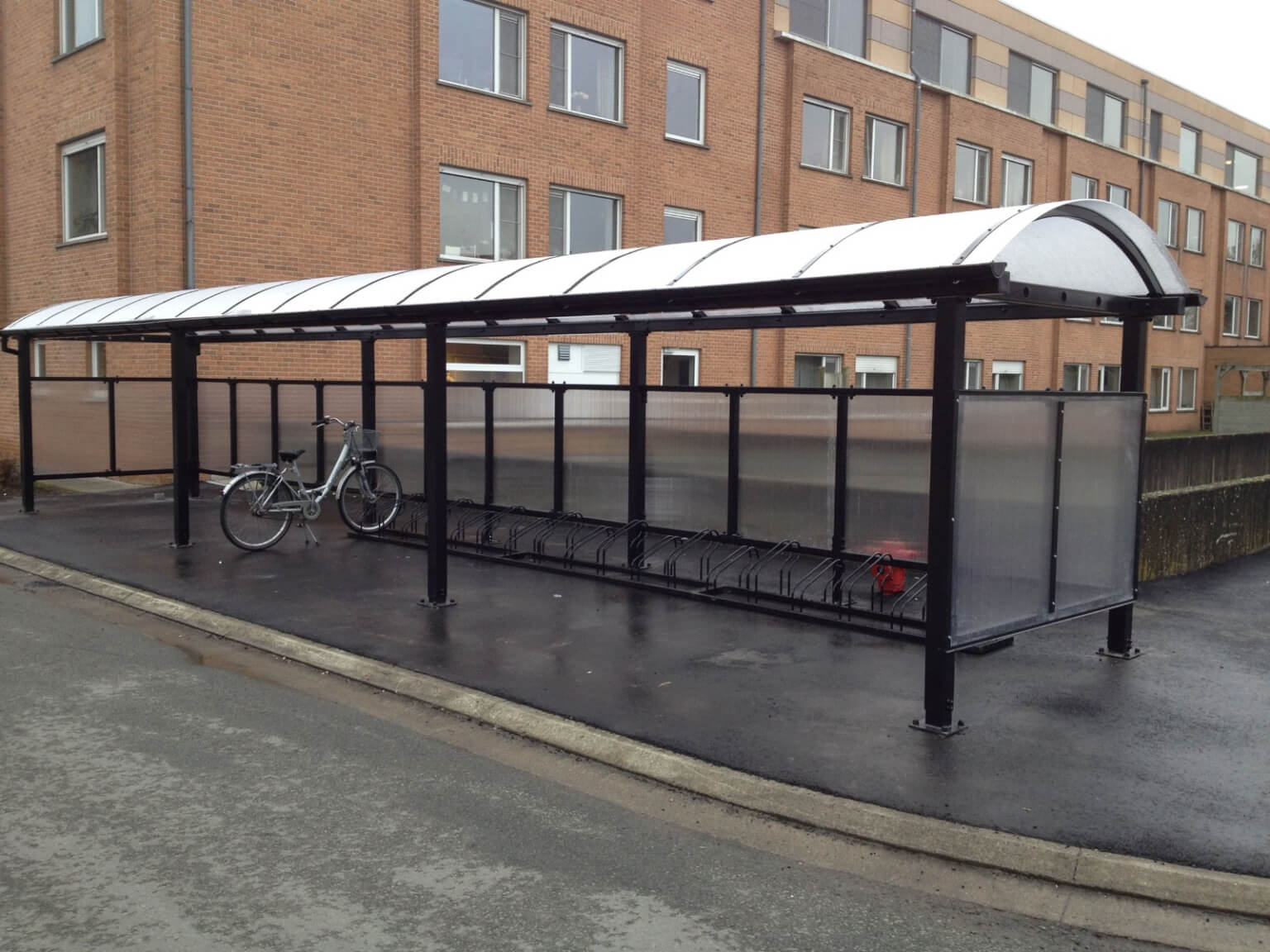 bike shelters
