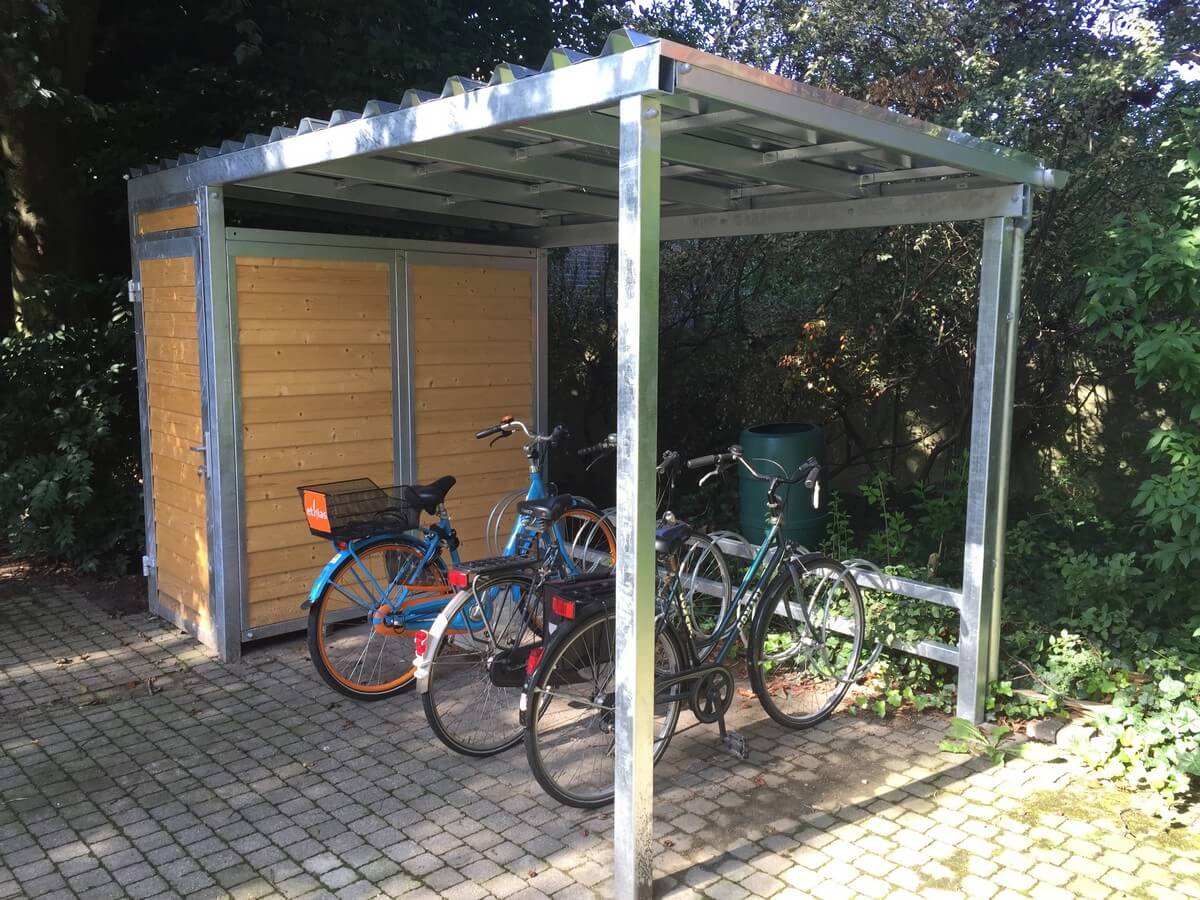 2 bike shelter